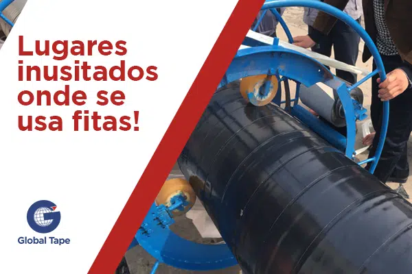 Conheça formas inusitadas onde são usadas fitas adesivas
